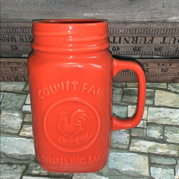 Country fair drinking jar - Picture 3 of 8